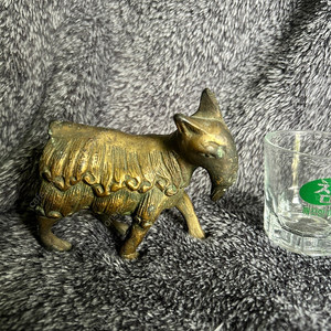 빈티지 황동 염소 별자리 염소자리 양띠 염소띠 장식품