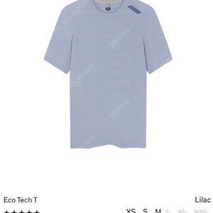 soar 소어러닝 에코 테크 반팔 티 라일락 S