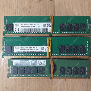 삼성,하이닉스 서버램 DDR4 2400,2933,3200 16G 판매합니다