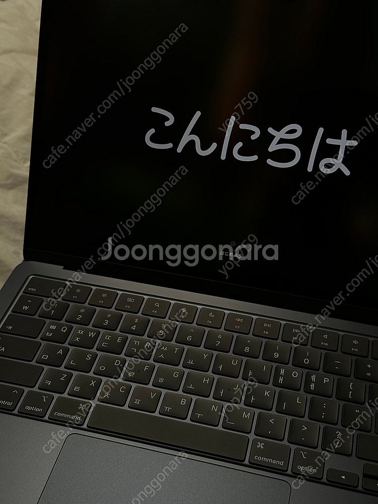 맥북에어13 M3 512G 미드나이트 팝니다--5