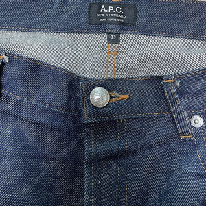 A.P.C. 아페쎄 뉴스탠다드(33사이즈) 청바지 셀비지 데님