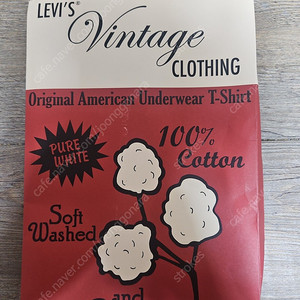 리바이스 LVC 1950's 스포츠웨어 티셔츠 화이트 M 사이즈 팝니다.