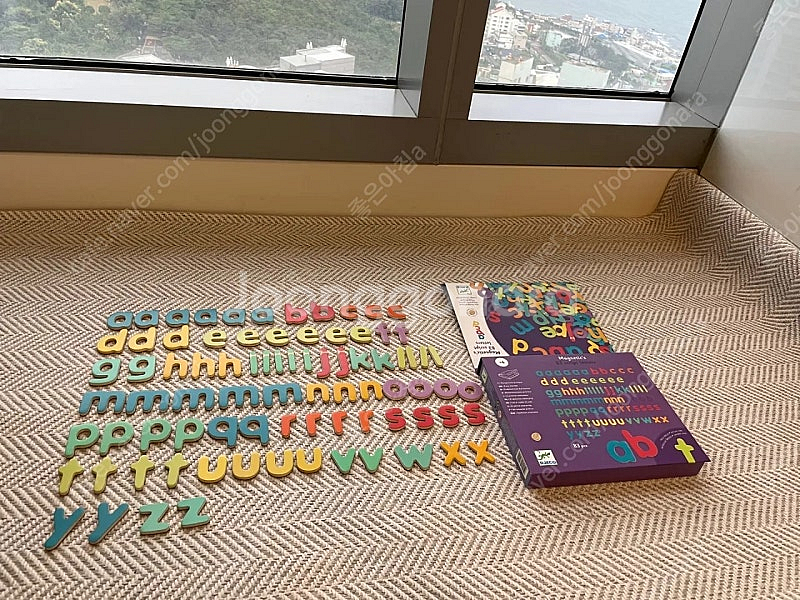 드제코 대문자,소문자 알파벳 83피스 팝니다.--3