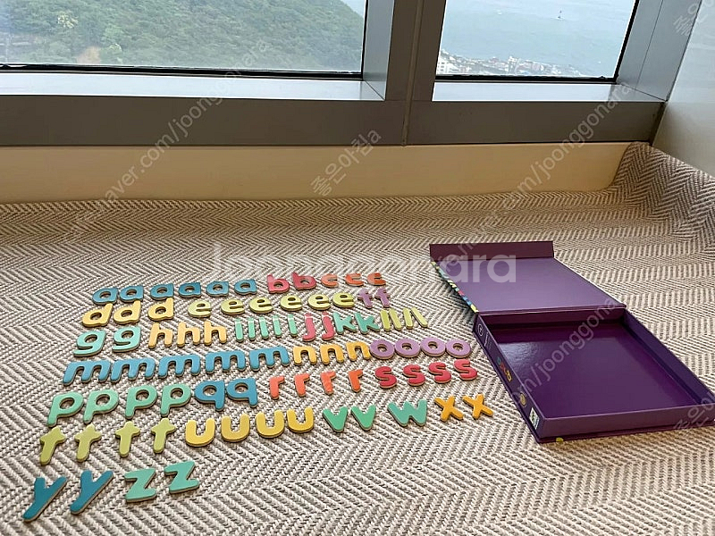 드제코 대문자,소문자 알파벳 83피스 팝니다.--4