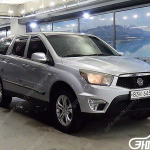 수원중고차 코란도스포츠 디젤 4WD CX7 패션 (5인승) 2013 년식 은색 중고차 가격