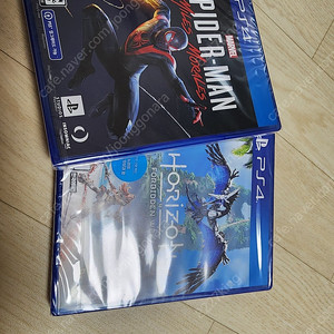 PS4 스파이더맨 +호라이즌 새거 2개 택포 4만원
