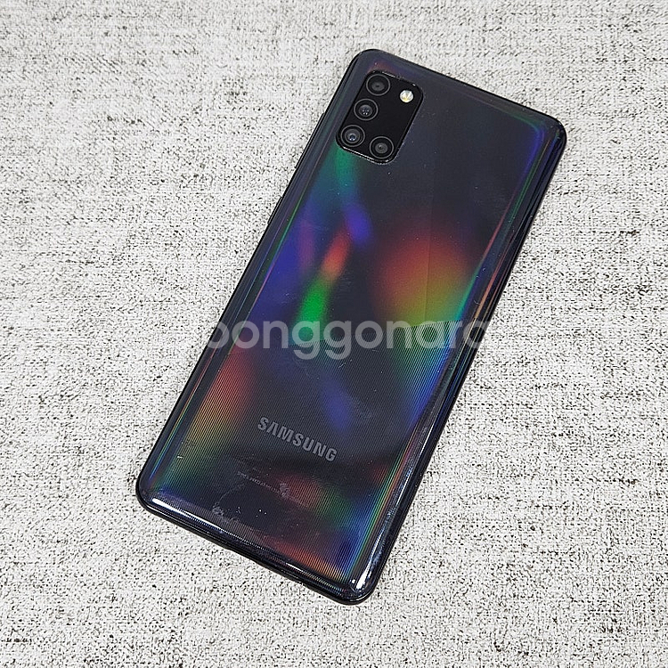 갤럭시 A31 블랙 64GB 액정깨끗/기능정상/ 8만 ...--1