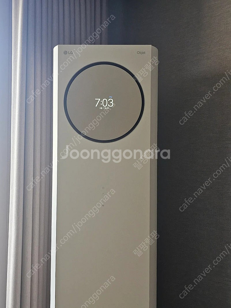 LG 오브제 에어컨 2in1 프리미엄 필터클린봇 FQ1...--0