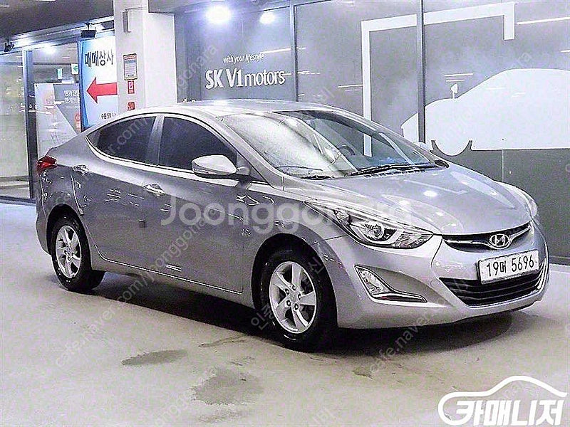 수원중고차 더 뉴 아반떼 1.6 GDI 스마트 (0톤)...--0
