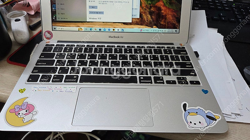 MACBook AIR A1370 + 새 밧데리--1