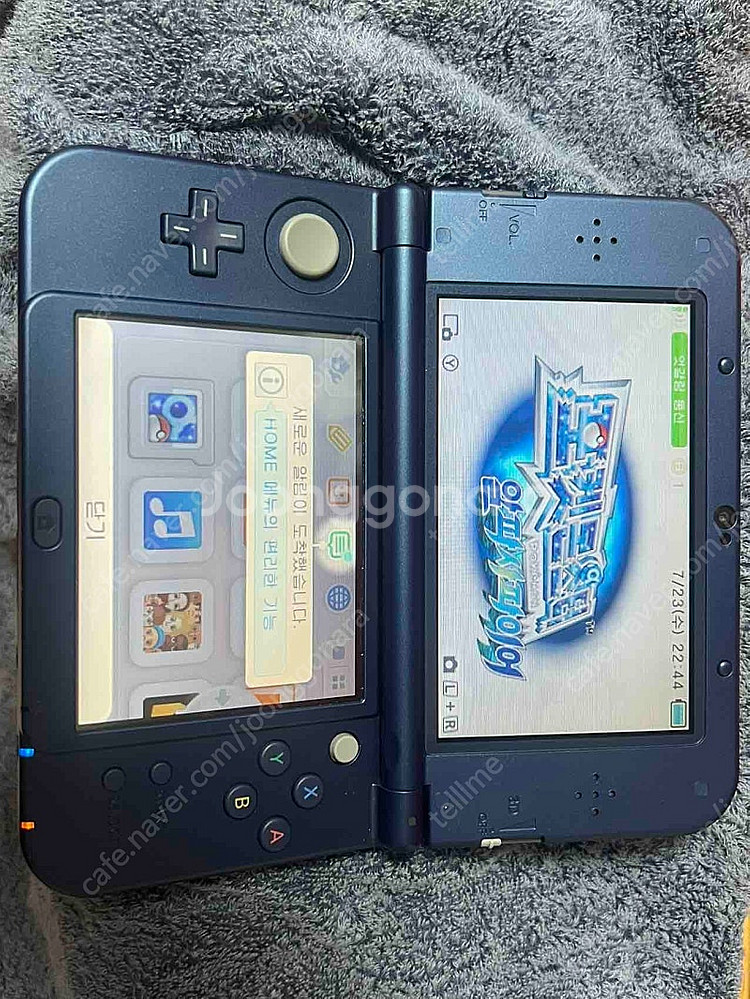 New 뉴3ds xl + 소프트 8 + 서비스--0