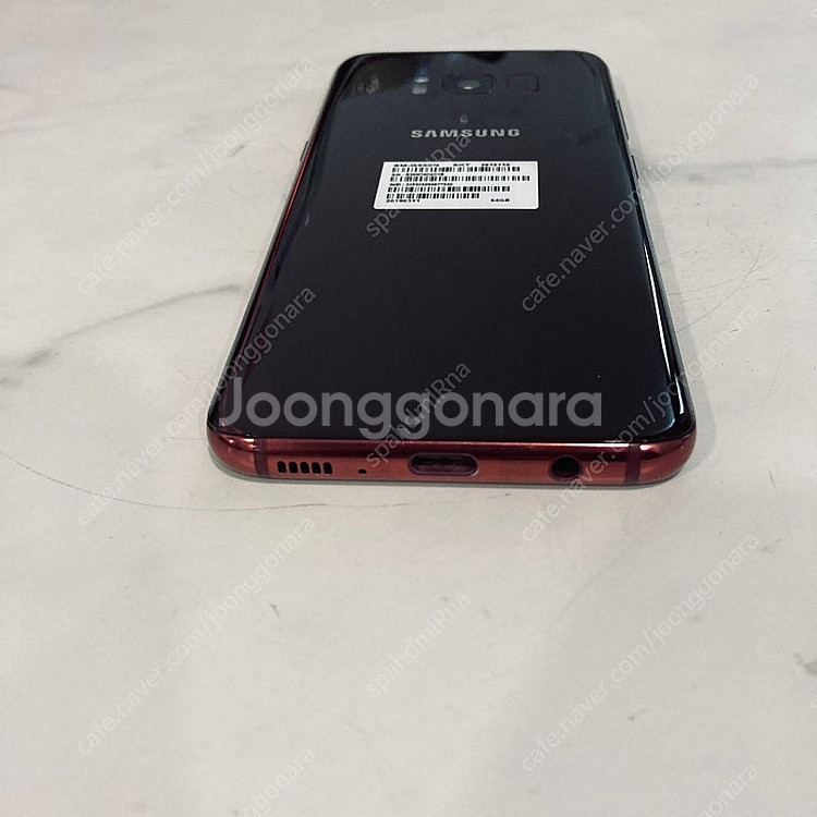 갤럭시 S8 버건디 64기가 외관깔끔! 5만5천원 판매...--2