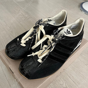 Adidas x Song for the Mute Country OG Core Black Cream White 260 아디다스 x 송 포 더 뮤트 컨트리 OG 코어 블랙 크림 화이트
