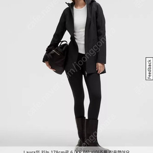 룰루레몬 레펠쉘 재킷 블랙 새상품 6사이즈