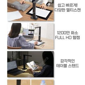 시저 렌즈 1200 프로 오버 헤드 북 스캐너