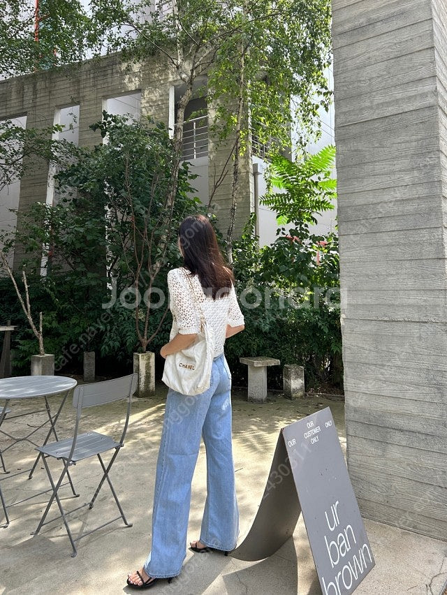 르뮈 썸머 모리아 가디건 아이실버 컬러 새상품 판매--3