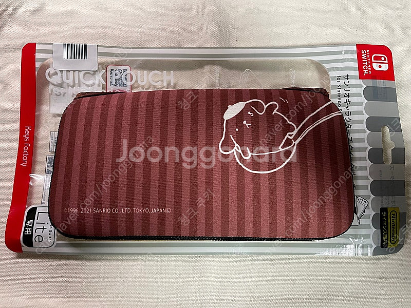 닌텐도 스위치 라이트 폼폼푸린 퀵 파우치 팝니다--2