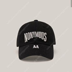 나니머스에이에이 볼캡 NONYMOUS AA ARCH CAP - BLACK (ABEHBC0050BK)