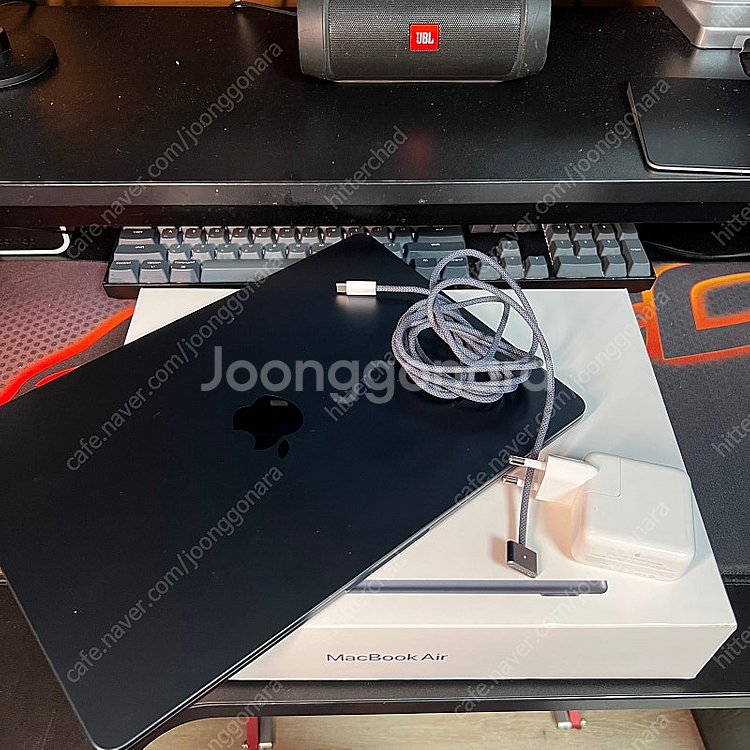 m2 맥북에어 13인치 미드나이트 8G, 512gb--0