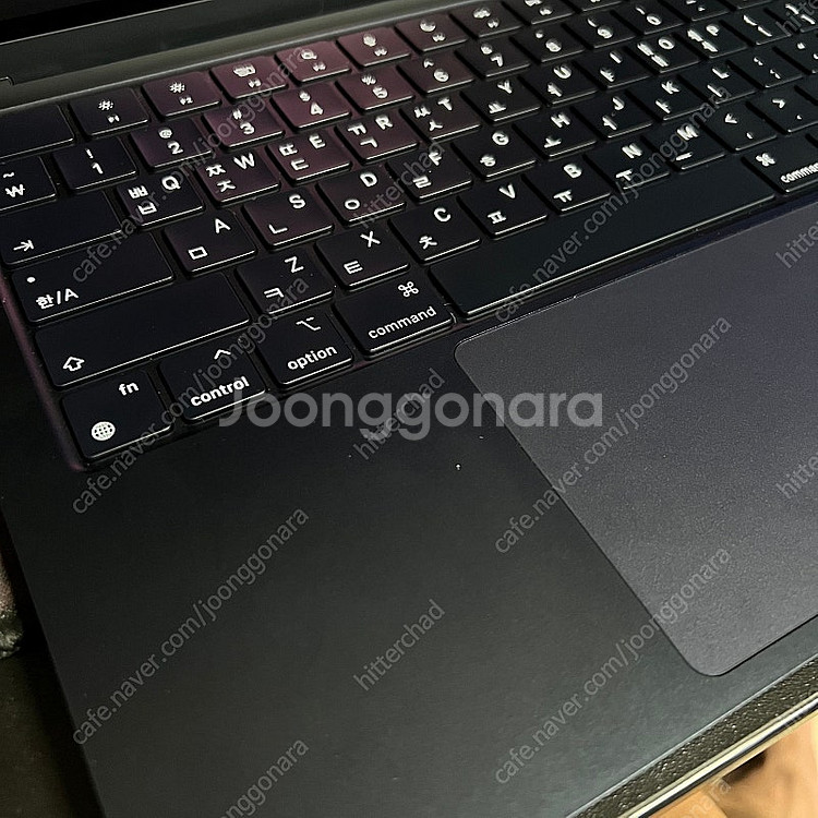 m2 맥북에어 13인치 미드나이트 8G, 512gb--6