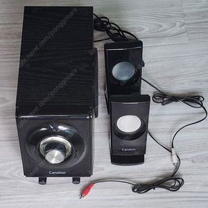 (판매중) 캔스톤 canston LX-350 2.1 채널 스피커 팝니다.