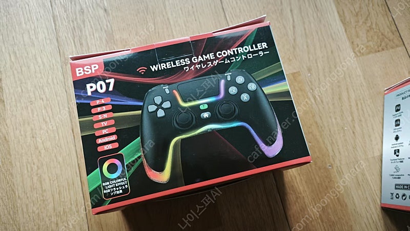 PS3 PS4 PRO ( 플스3 플스4 프로) 무선 프로 컨트롤러 프로콘 게임패드 ( 스위치 안드로이드 등 연결가능... 이미지