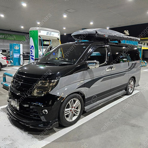 닛산 엘그란드 캠핑카 팝니다 대차가능 우헨들,튜닝, 상태최상