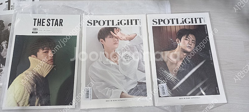 서인국 잡지 스포트라이트 미개봉 2권 더스타 1권--0