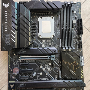 i7 12700k cpu, asus tuf z690 plus wifi d4, 하이닉스 p41 1테라, 삼성 980 500기가 ssd, klevv cras x rgb ddr4 ram