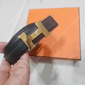 에르메스 콘스탄스 벨트 85 (골드.블랙)