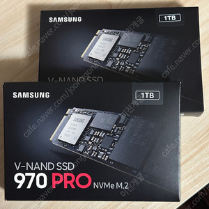 삼성 SSD 970 pro NVMe M2 1T