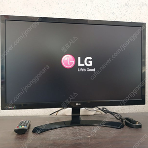 (수원)사무실정리 엘지 27인치 IPS LED TV겸용 모니터 처분합니다 /내장스피커 /택배가능