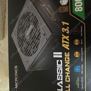 마이크로닉스 클래식2 풀체인지 ATX3.1 800w 파워 판맵합니다