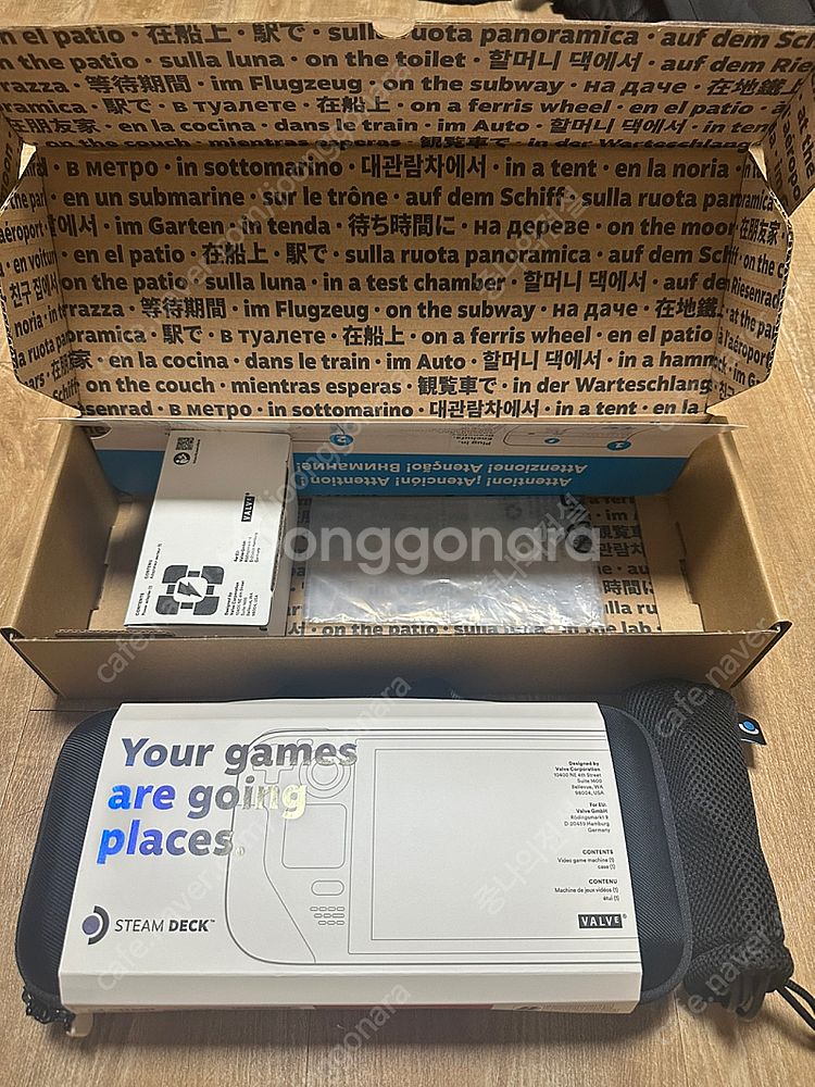 스팀덱 LCD 512GB 풀박 판매합니다.--0
