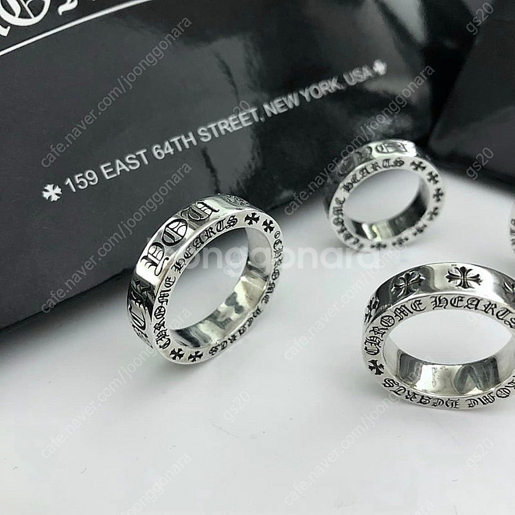 정품 크롬하츠 포에버링 퍽유링 새상품급--4