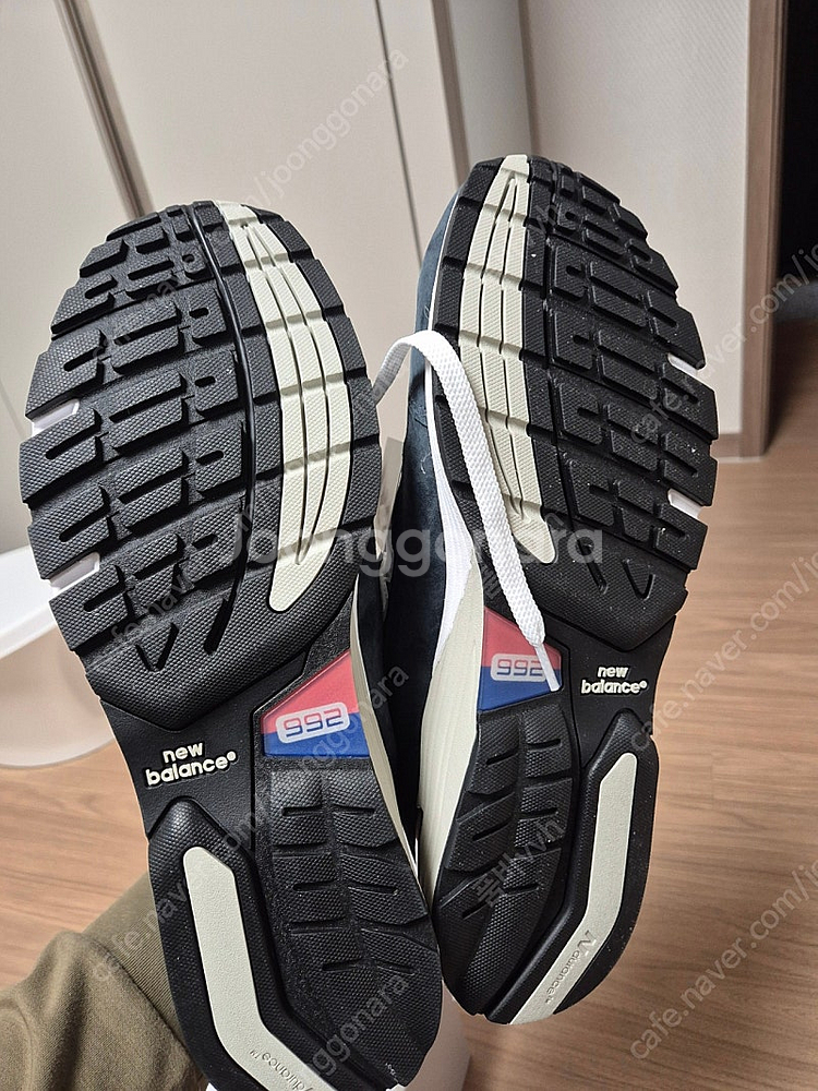 뉴발란스 992 네이비 295사이즈--3
