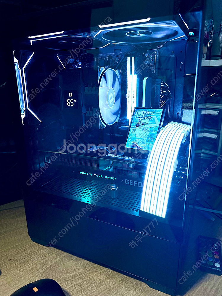 데스크탑 PC 컴퓨터 팝니다. 게이밍·영상편집·블랙 튜...--1