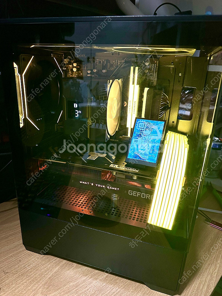 데스크탑 PC 컴퓨터 팝니다. 게이밍·영상편집·블랙 튜...--2