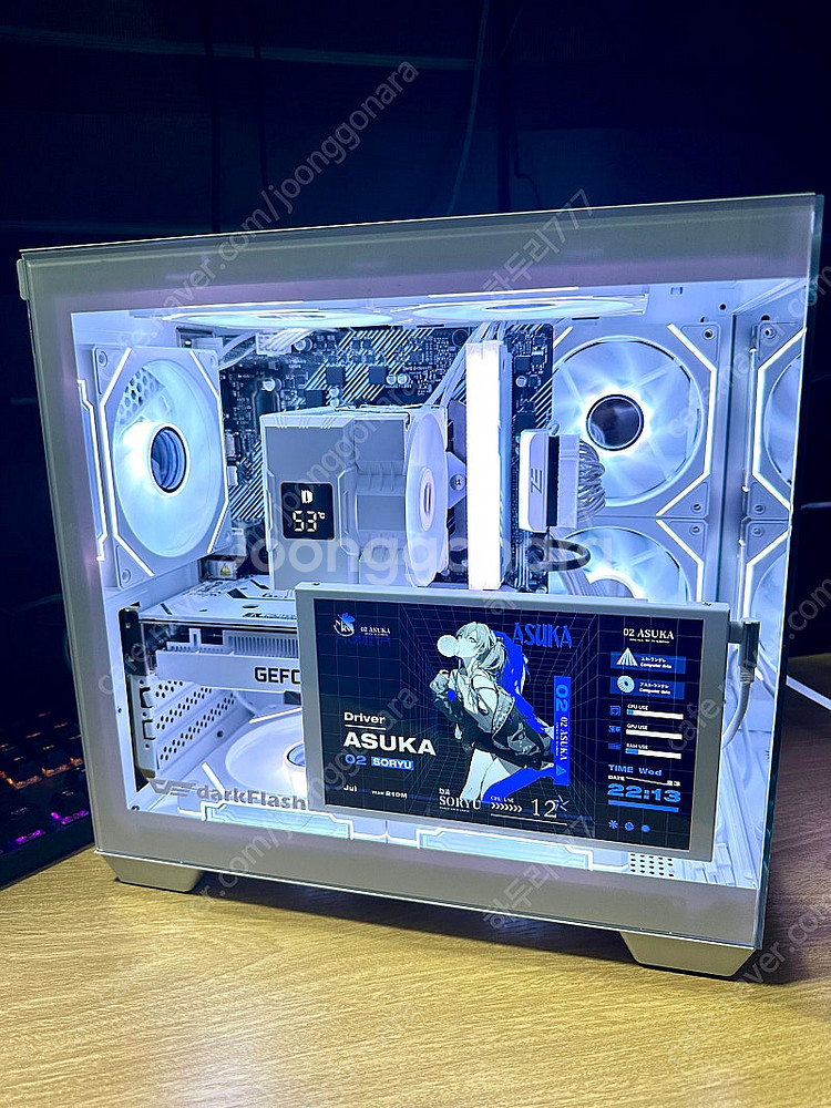 데스크탑 PC 컴퓨터 팝니다. 게이밍·영상편집·화이트 ...--0