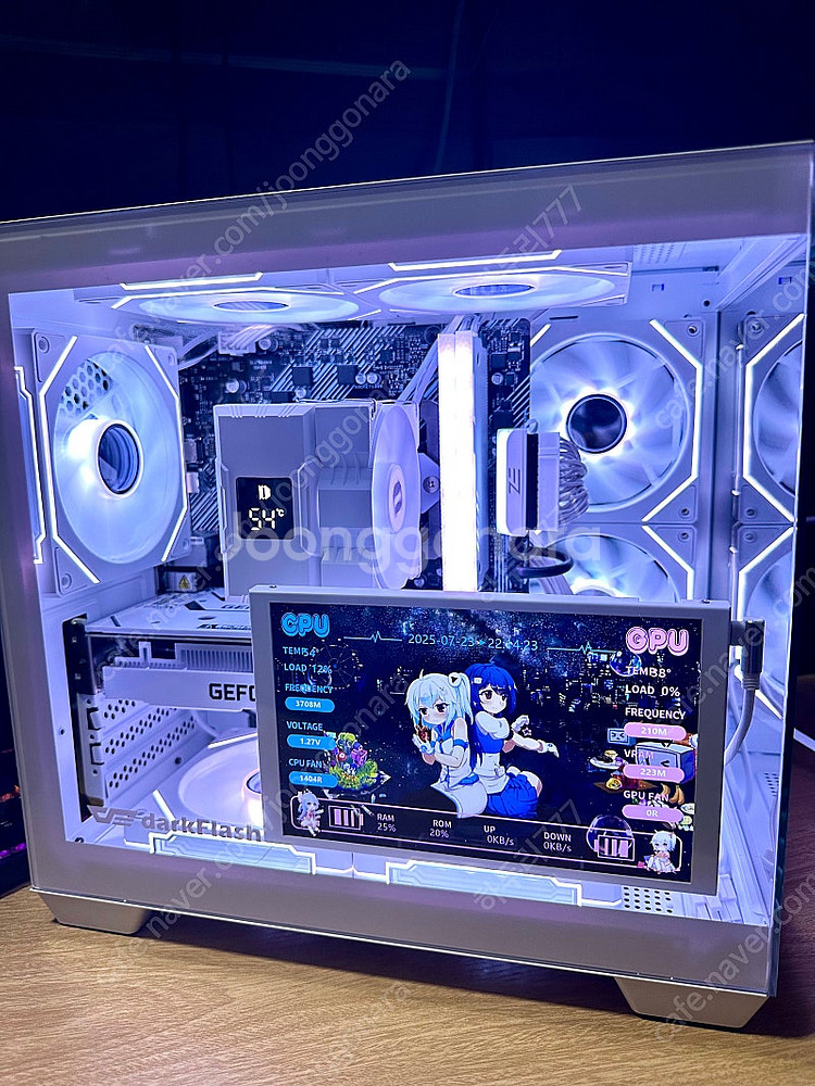 데스크탑 PC 컴퓨터 팝니다. 게이밍·영상편집·화이트 ...--3