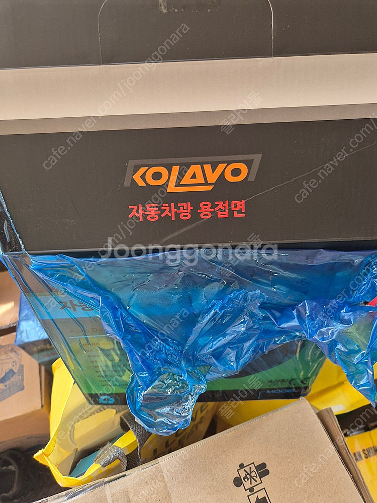 콜라보 용접면 미개봉1 사용1 팝니다--0