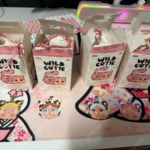 팝마트 크라이베이비 표범 키링