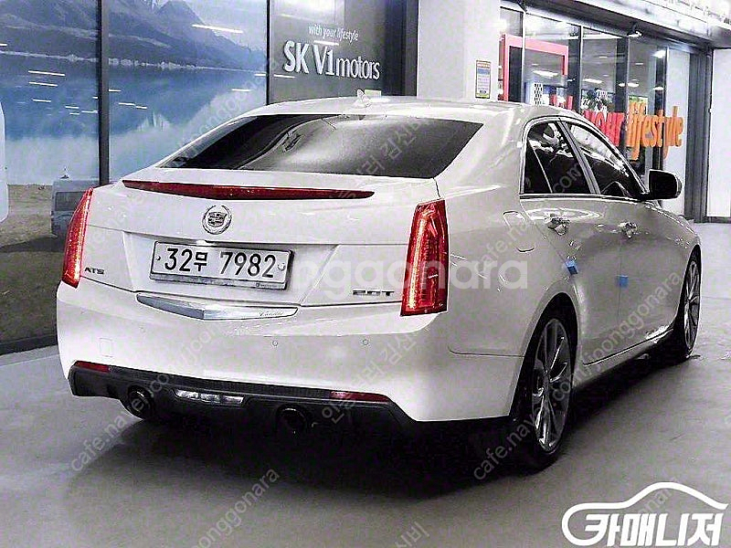 중고 ATS 2.0 프리미엄 2WD 2013 년식 흰색...--4