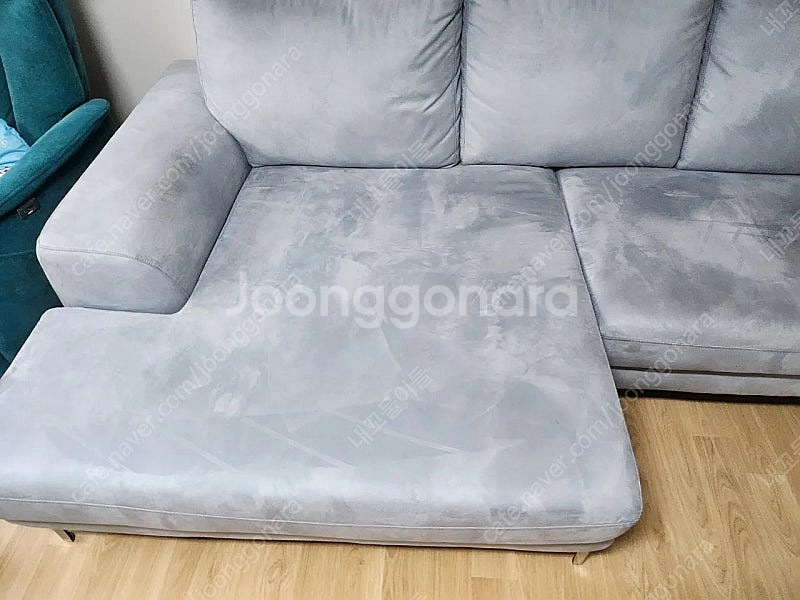 자코모 카우치형 스위브 패브릭 소파--1