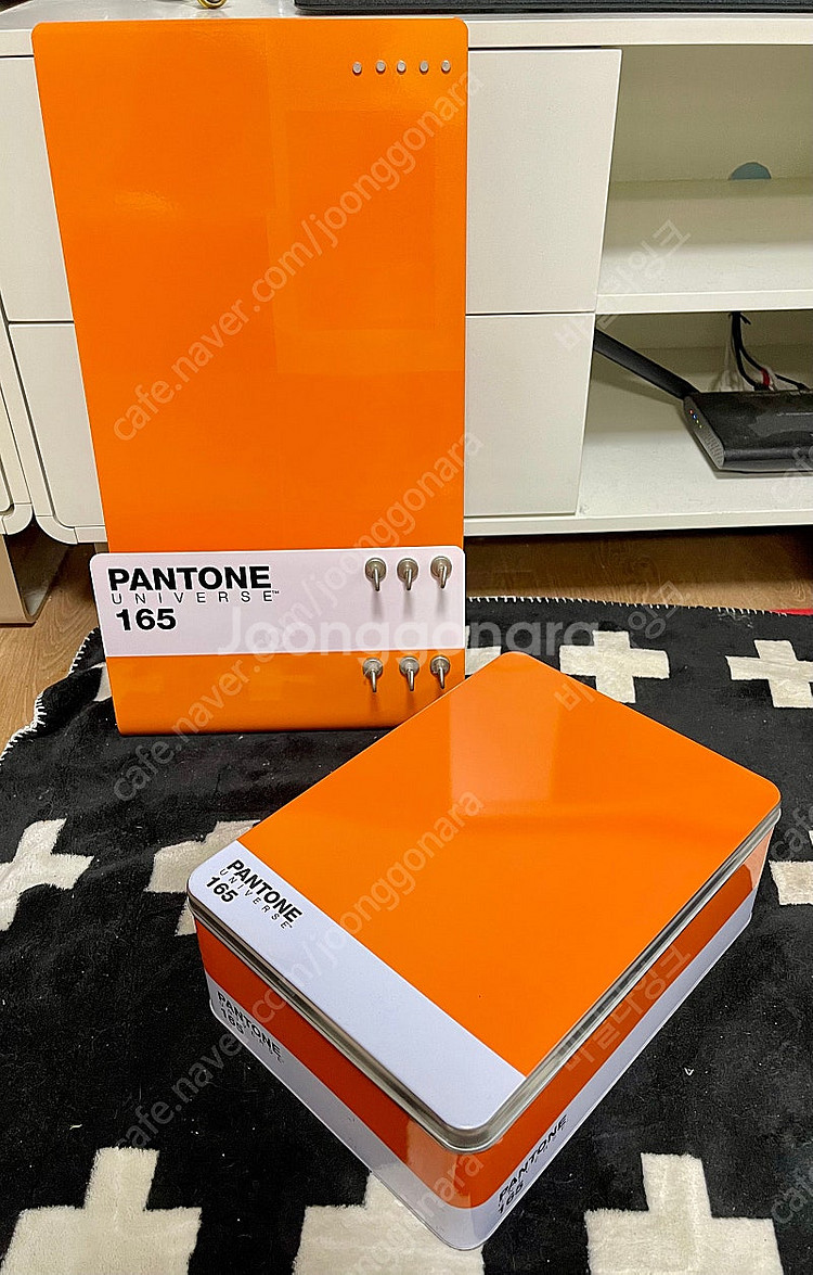[수입소품] 팬톤 Pantone 자석 메모/키홀더+틴박...--0