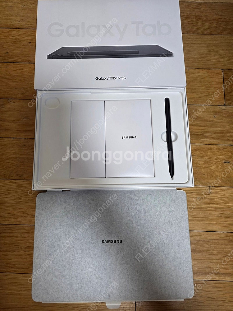 갤럭시탭 S9 5G 256기가 새것 같은중고 싸게팝니다--1