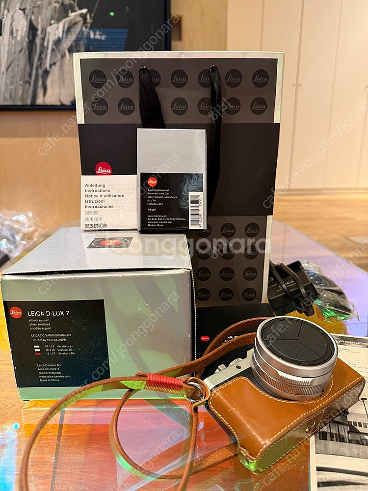 라이카 D-LUX7 디룩스7 실버 소장품 팝니다.--2