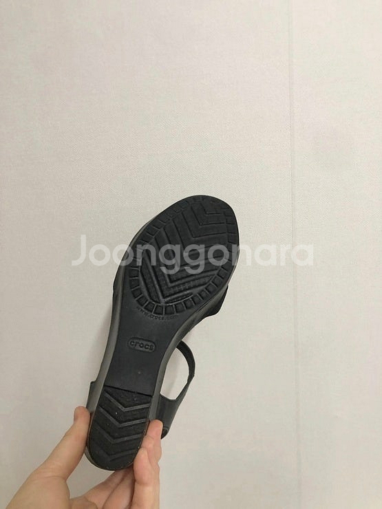 (240사이즈)크록스 여성신발 정리해요 - 카디 웨지힐...--7