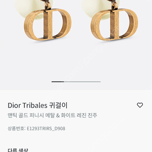 (정품)디올 트라이벌 Dior Tribales 귀걸이