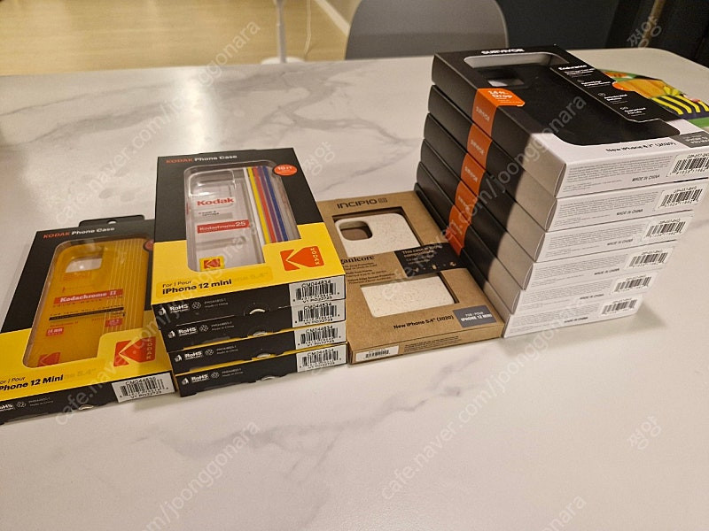 아이폰12미니6개/12PROMAX 케이스6개 이미지